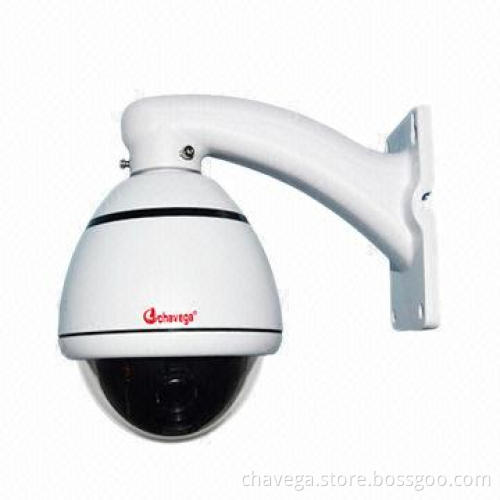 IP66 waterproof 1000TVL 4-inch PTZ high speed mini security dome CCTV camera